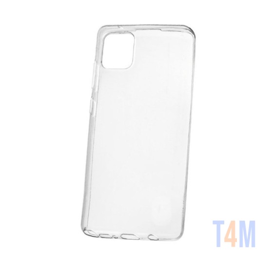 Capa de Silicone Macio para Samsung Galaxy Note 10 Lite/A81 Transparente